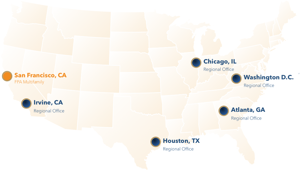 Map of FPA Offices